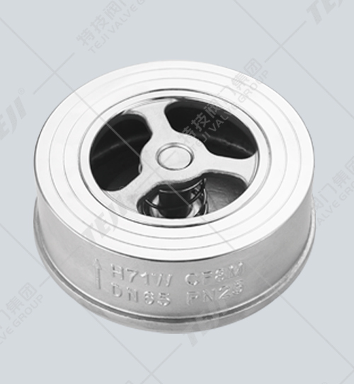 對(duì)夾連接升降式止回閥