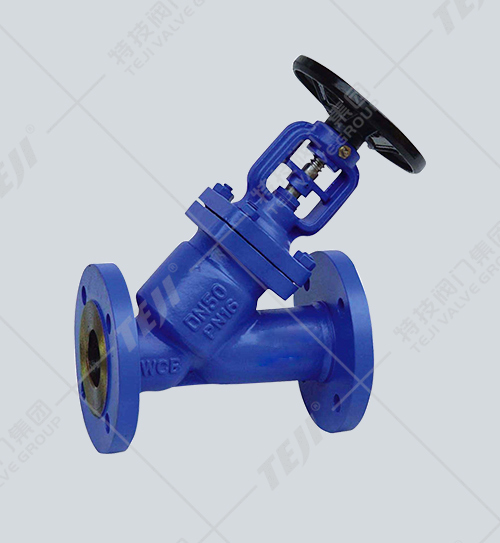 德標(biāo)Y型波紋管截止閥