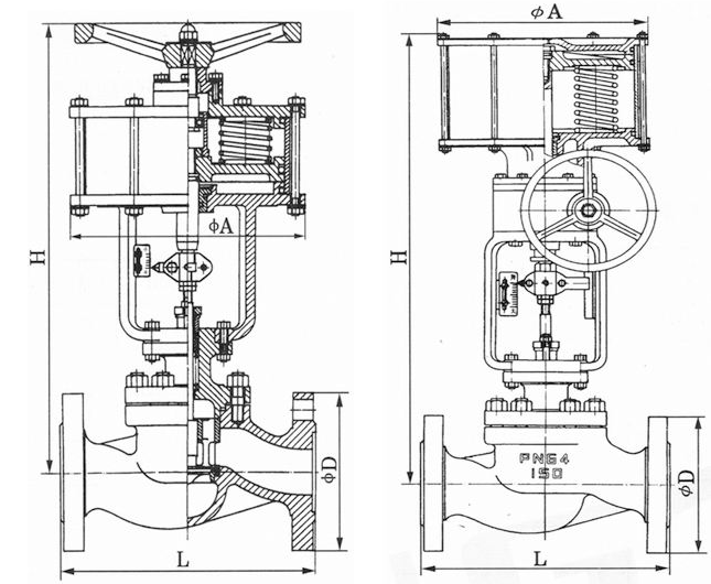 氣動(dòng)活塞式快速切斷閥(帶手輪)(圖1) 氣動(dòng)活塞式快速切斷閥(帶手輪)(圖1)